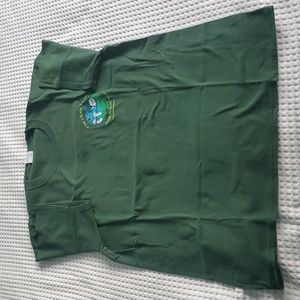 Dingle Ireland Gift Shop tee shirt, Port & Company,  size L, Hunter Green